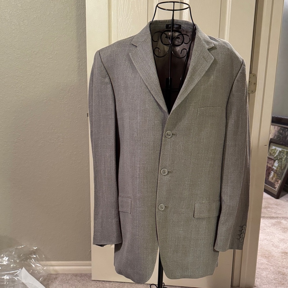 Men's Gray Blazer